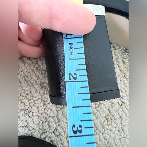 Ted Baker NWOB emmalii emaila braided strap block heeled sandals new leather 7 - Picture 6 of 7